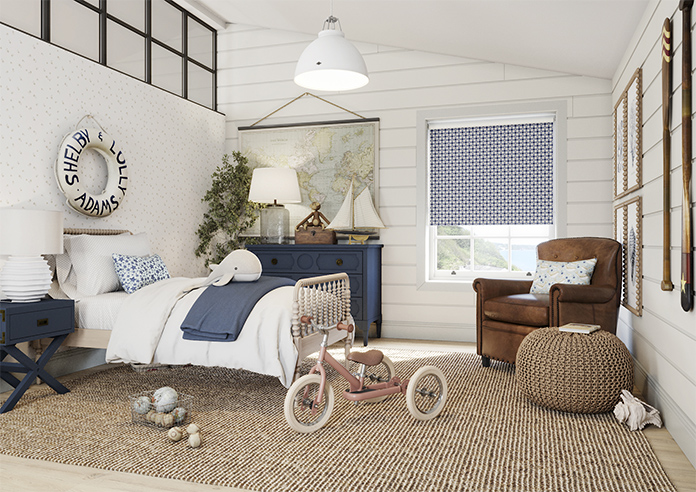 Whaley Great, Gingham Star Shore - Twist&Fit Roller Blind - Image 7